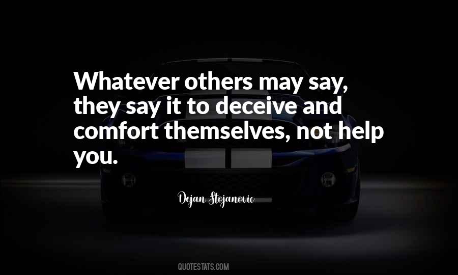 Comfort Others Quotes #1711649