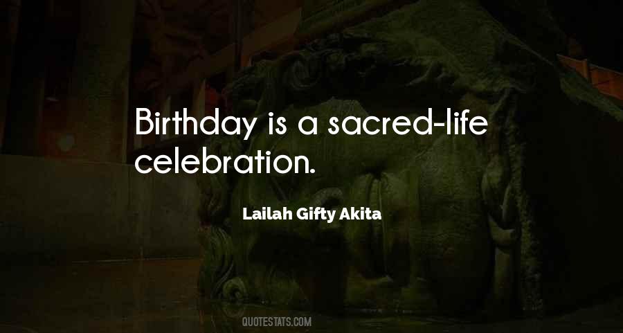 Quotes On Birthday Celebration #1542366