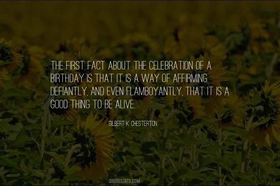Quotes On Birthday Celebration #199566