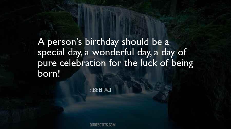 Quotes On Birthday Celebration #705710