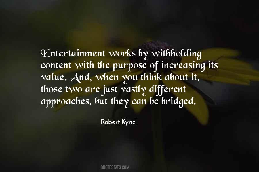 Entertainment Value Quotes #1740052