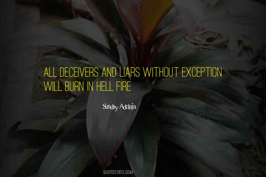 Hell Hell Fire Quotes #220158
