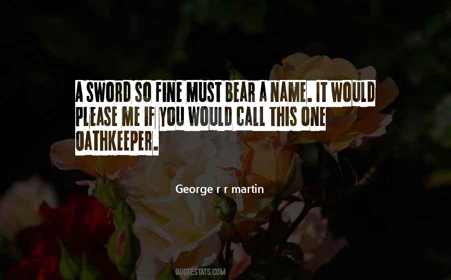 Quotes About Oathkeeper #1824981