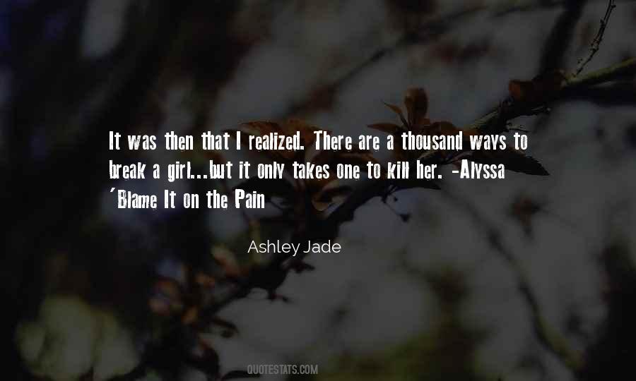Quotes On Break Up With A Girl #379048