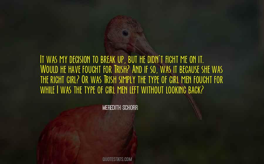 Quotes On Break Up With A Girl #750583