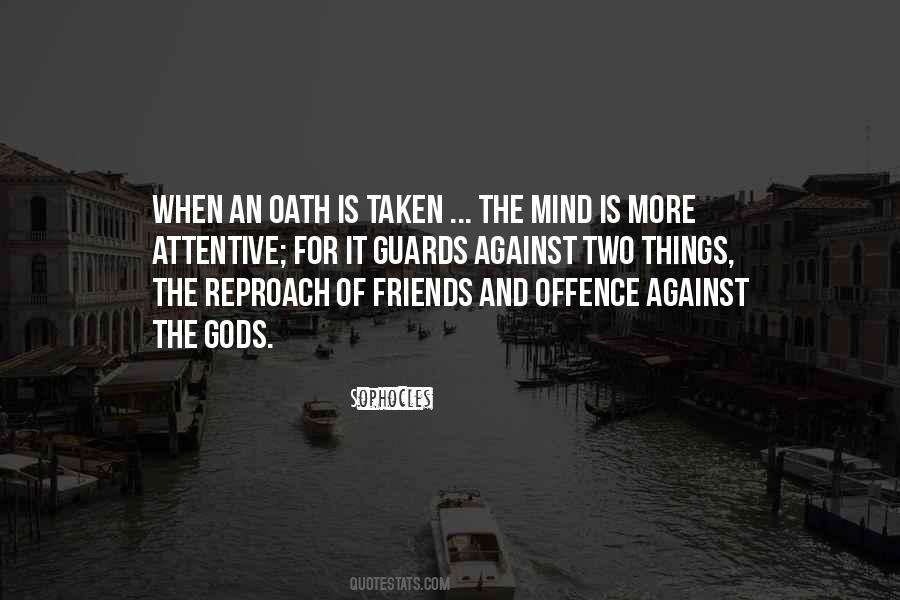 Quotes About Oath #1865374