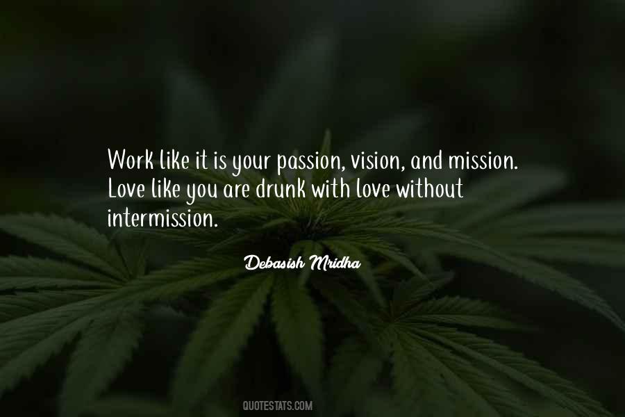 Mission Vision Quotes #1056294