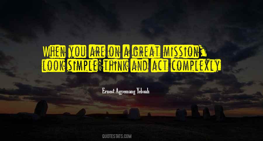 Mission Vision Quotes #1158291