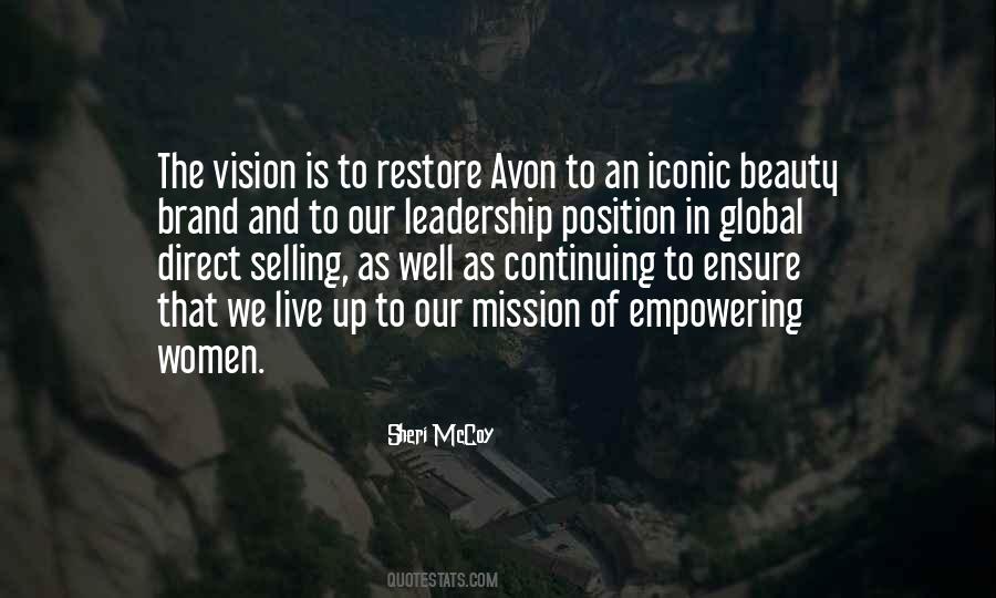Mission Vision Quotes #281888