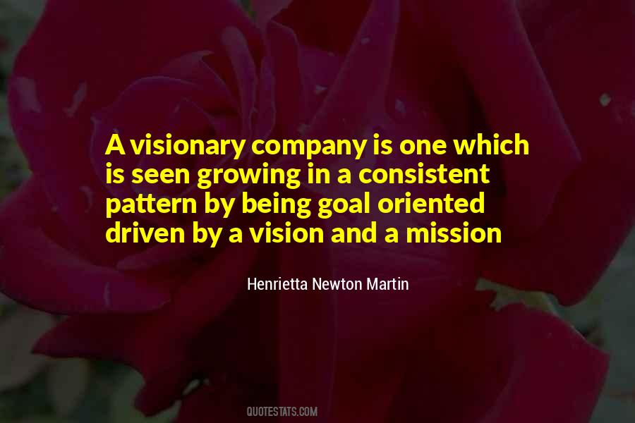 Mission Vision Quotes #558605