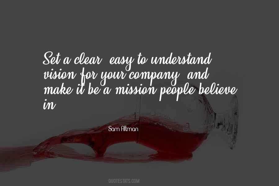 Mission Vision Quotes #794168