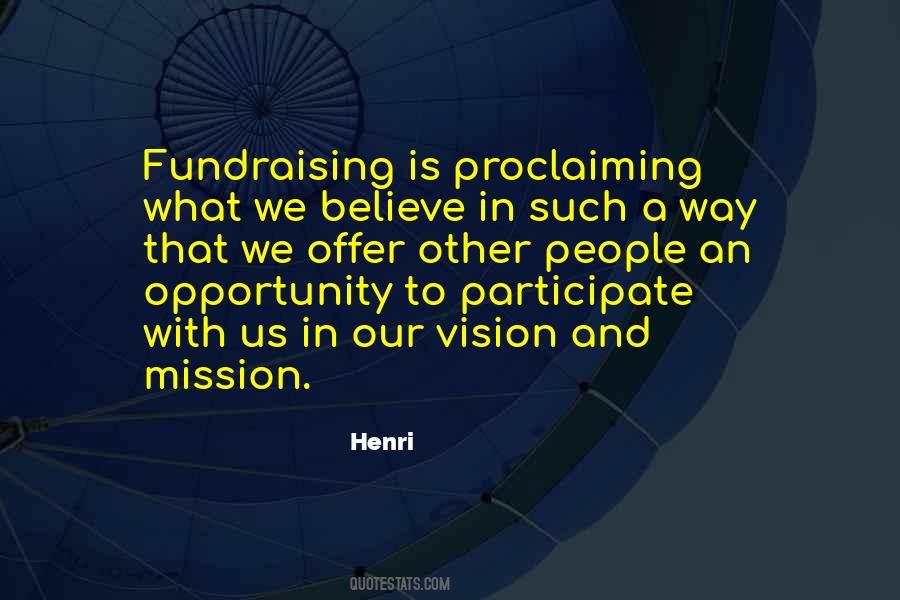 Mission Vision Quotes #895259