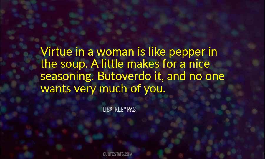 Woman Of Virtue Quotes #977424