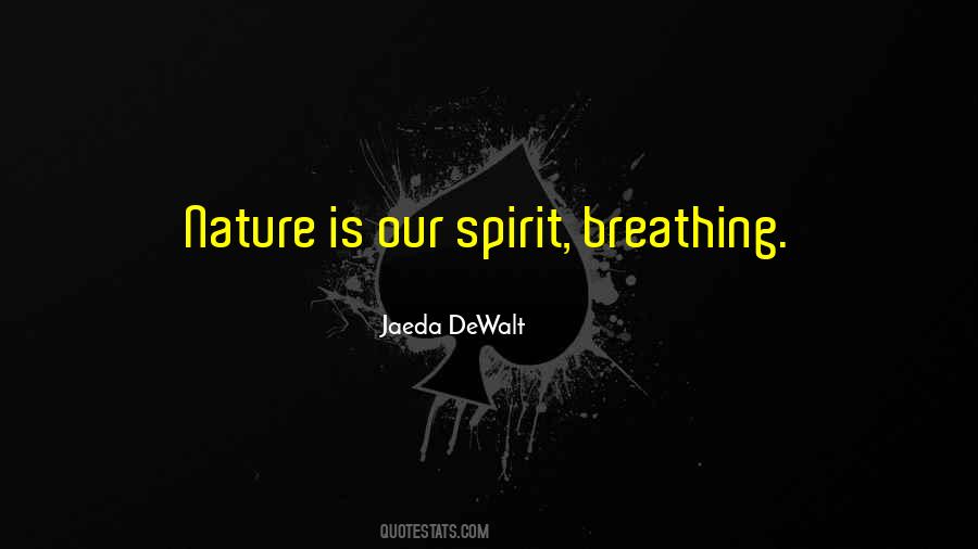 Nature Spirit Quotes #631519