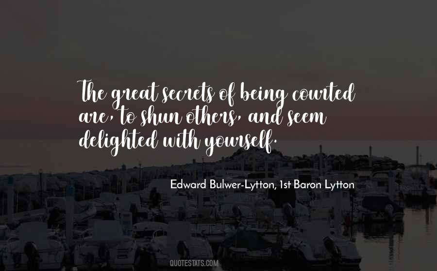 Edward Bulwer Quotes #63185