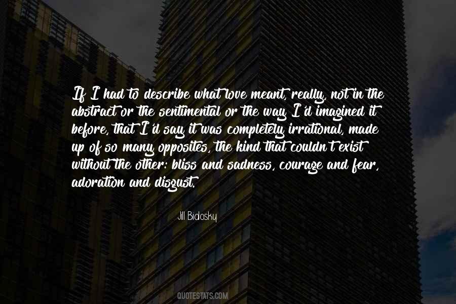 Love Is Irrational Quotes #909259