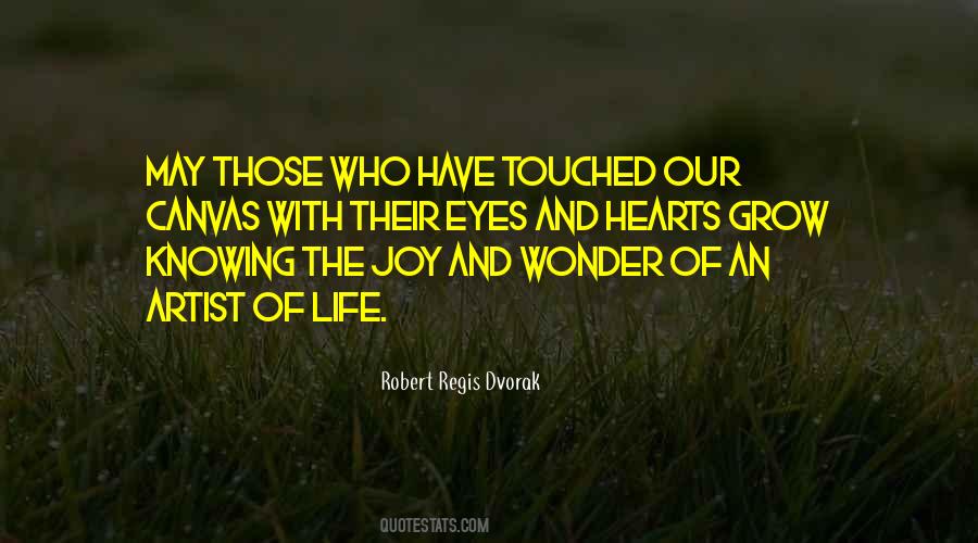 Quotes On Canvas Of Life #165111