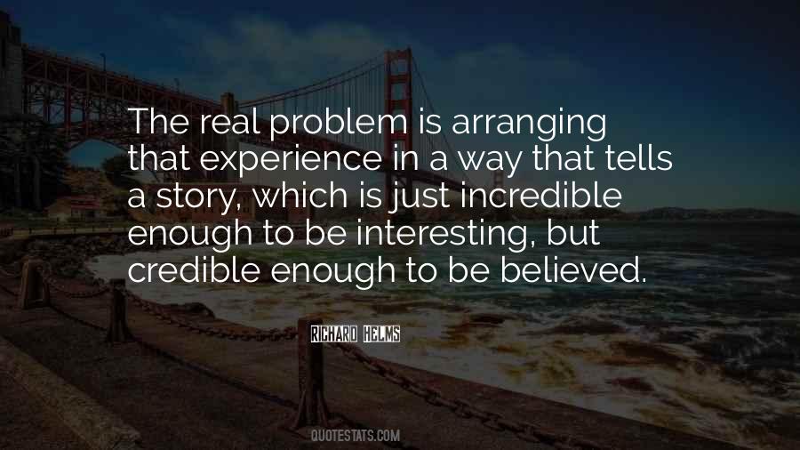 Real Problem Quotes #1149948