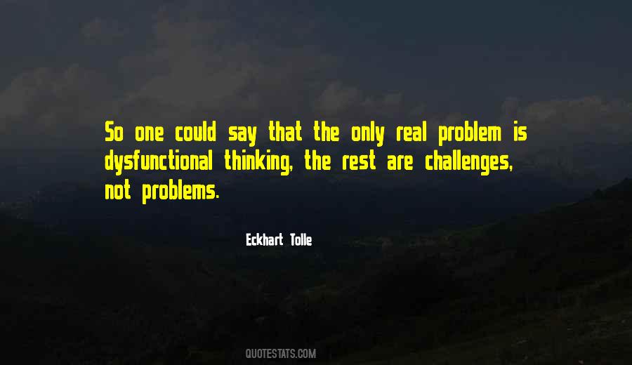Real Problem Quotes #1800267
