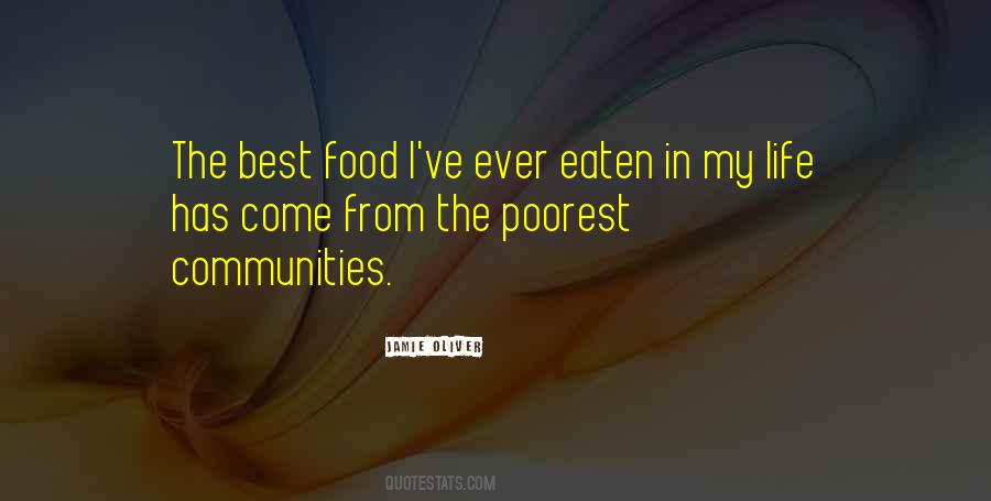 Food Eaten Quotes #1149643