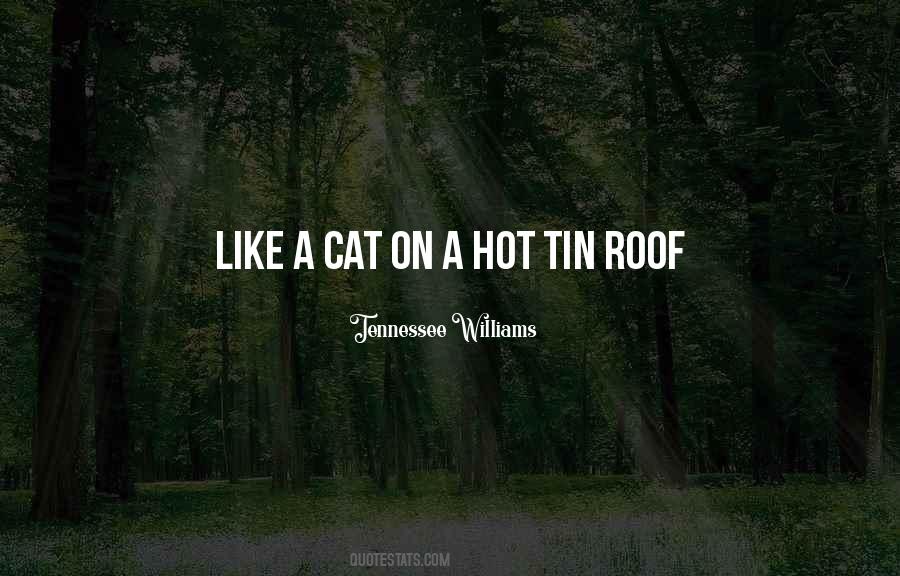 Quotes On Cat On A Hot Tin Roof #1761121