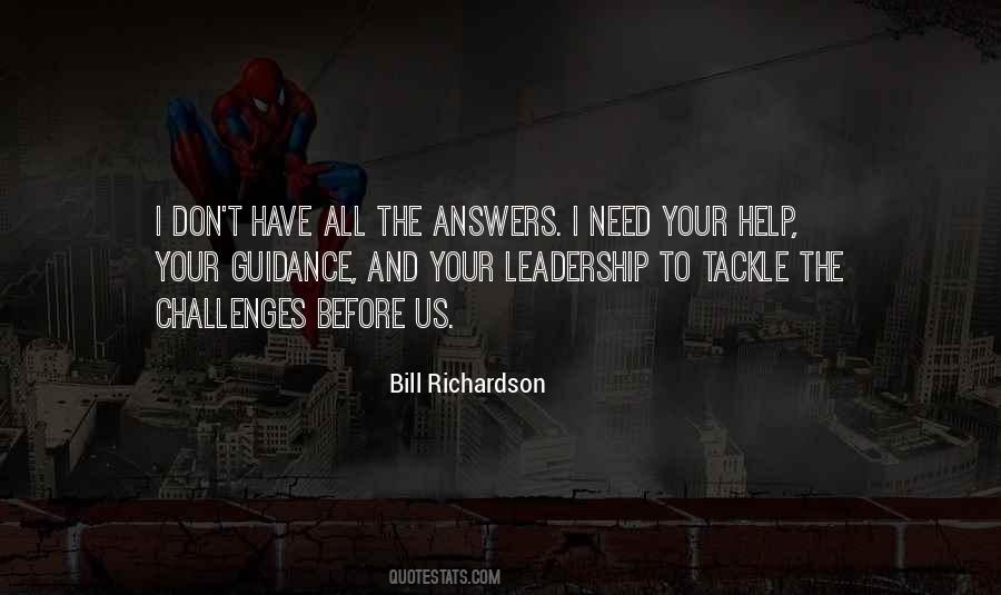 Quotes On Challenges Of Leadership #152221