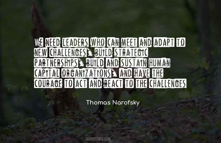 Quotes On Challenges Of Leadership #1604291