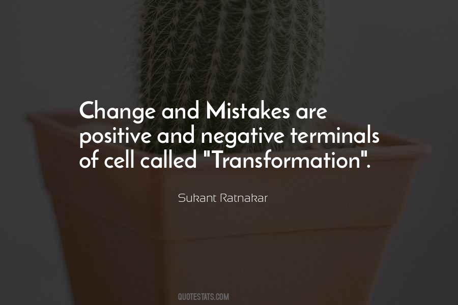 Quotes On Change And Transformation #1653128