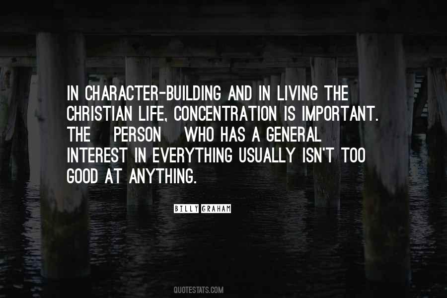 Quotes On Character Building #135001