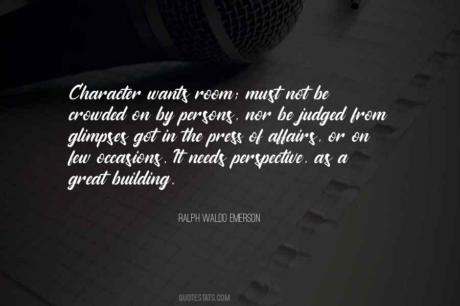 Quotes On Character Building #236625