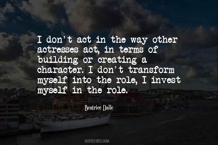 Quotes On Character Building #523073