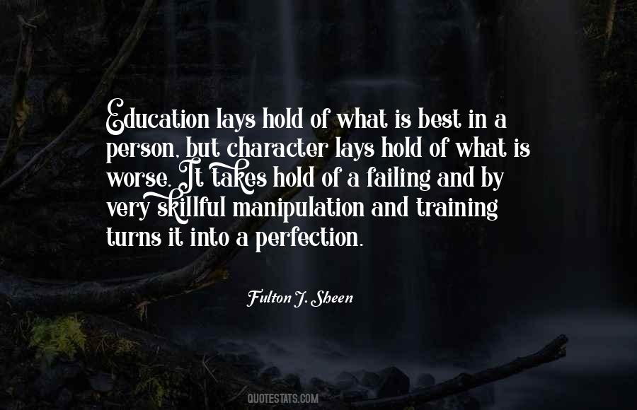 Quotes On Character Education #22257