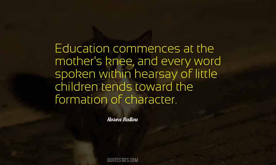 Quotes On Character Education #289526