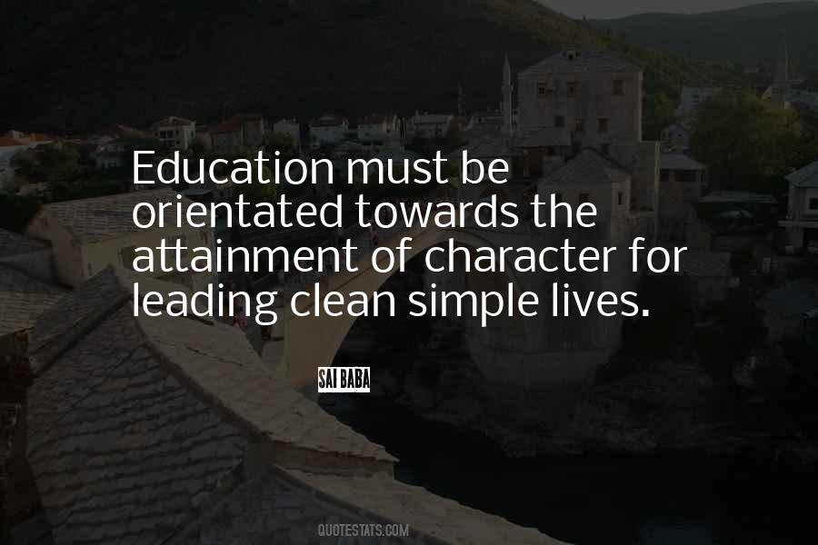 Quotes On Character Education #576897