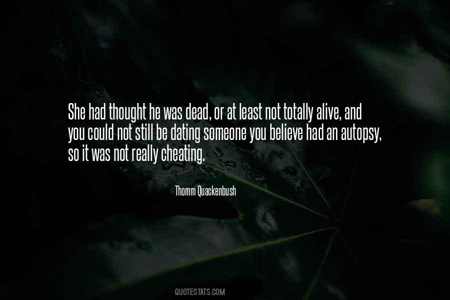 Quotes On Cheating Death #956982
