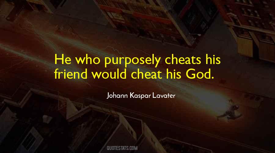 Quotes On Cheating Friend #1416372