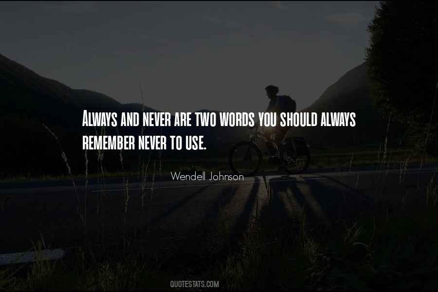 Words You Quotes #1194509