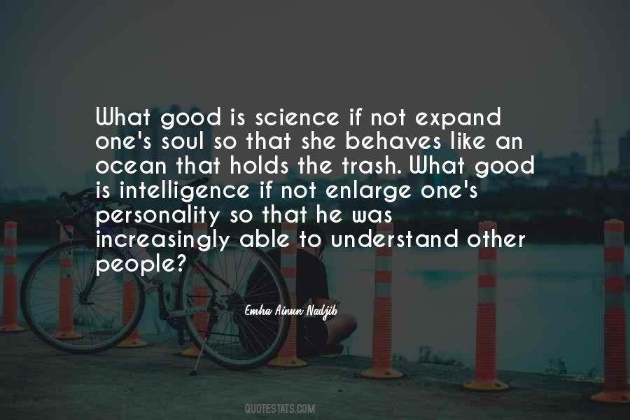 Social Intelligence Quotes #1626936