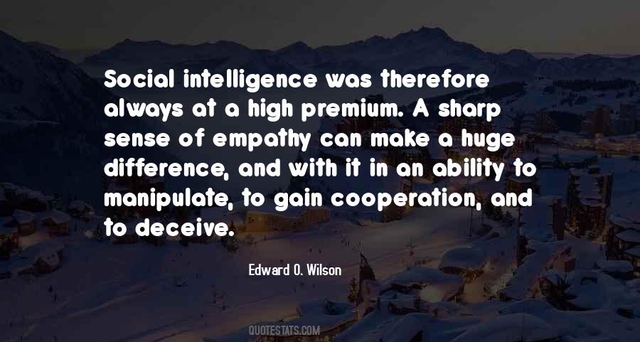 Social Intelligence Quotes #934916