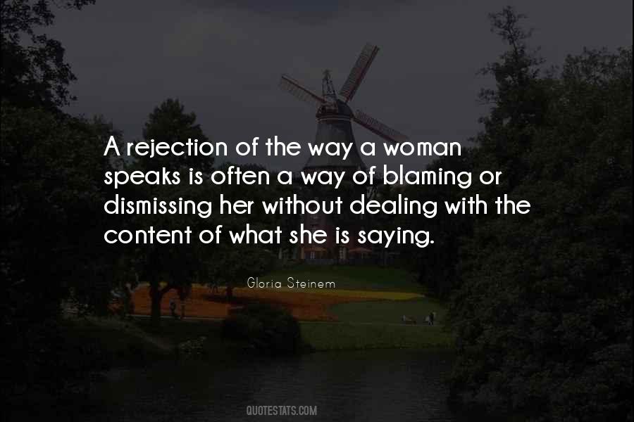 Rejection Is Quotes #112996