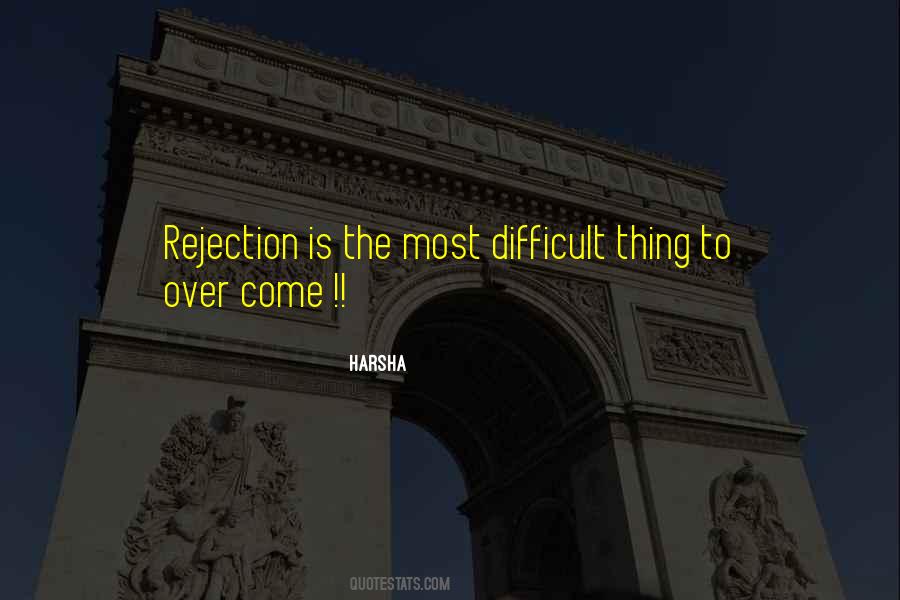 Rejection Is Quotes #1188735