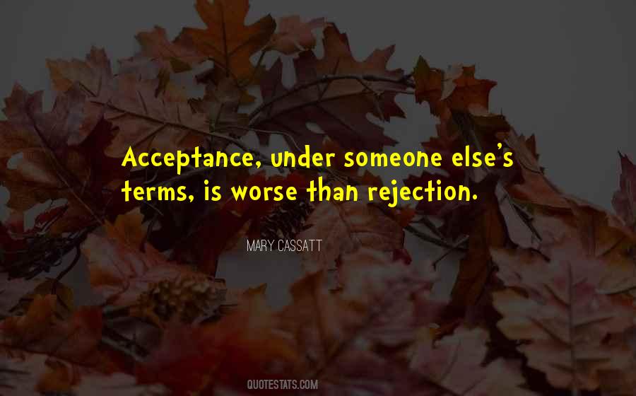 Rejection Is Quotes #122165