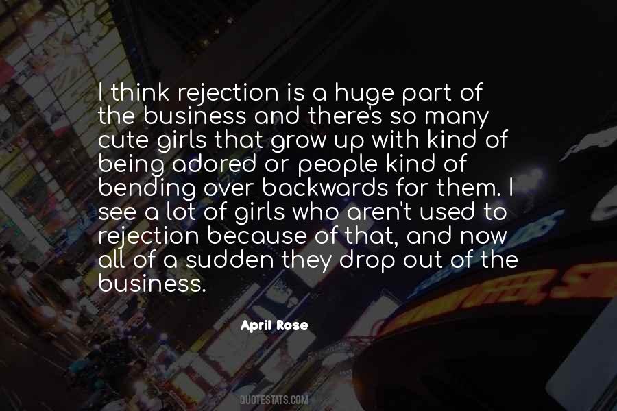 Rejection Is Quotes #512030