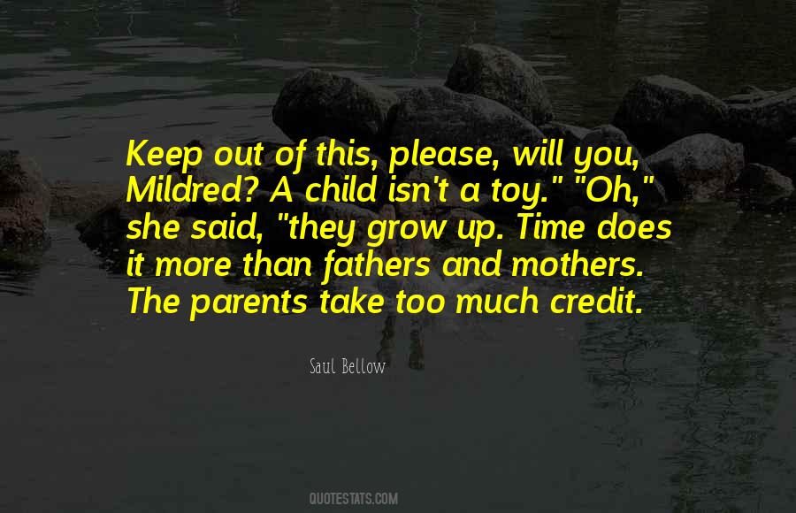 Quotes On Child Without Parents #119744