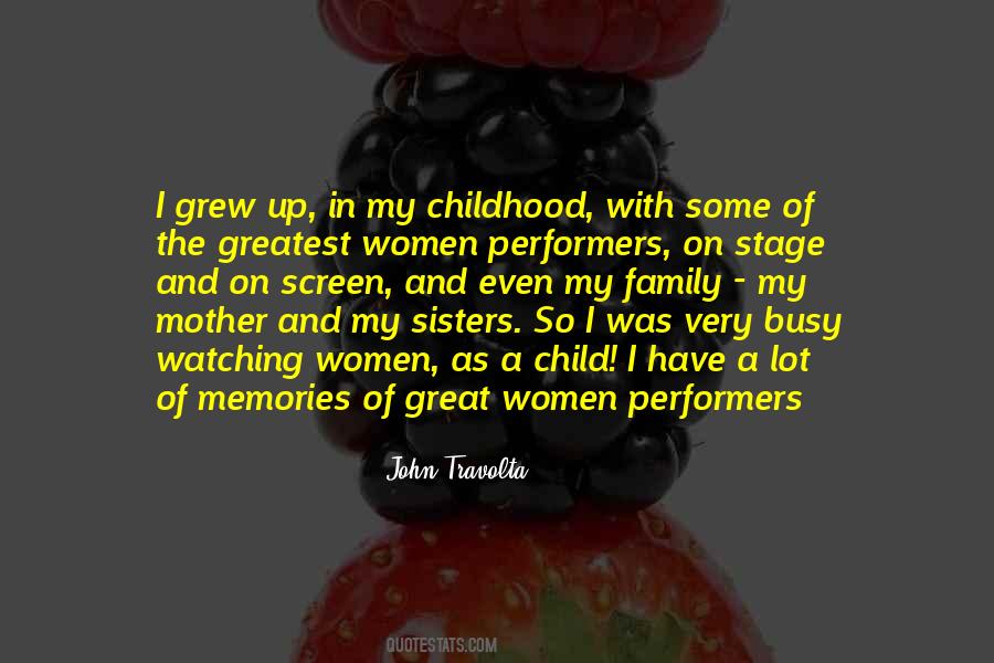 Quotes On Childhood Memories With Family #61982