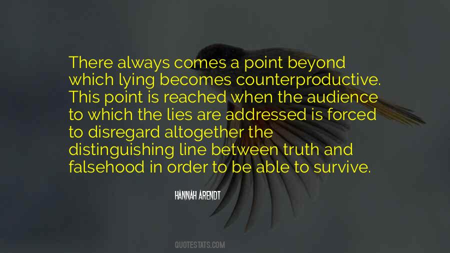 Truth And Falsehood Quotes #287665