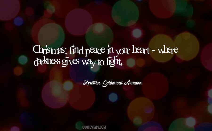 Quotes On Christmas Peace #1285137