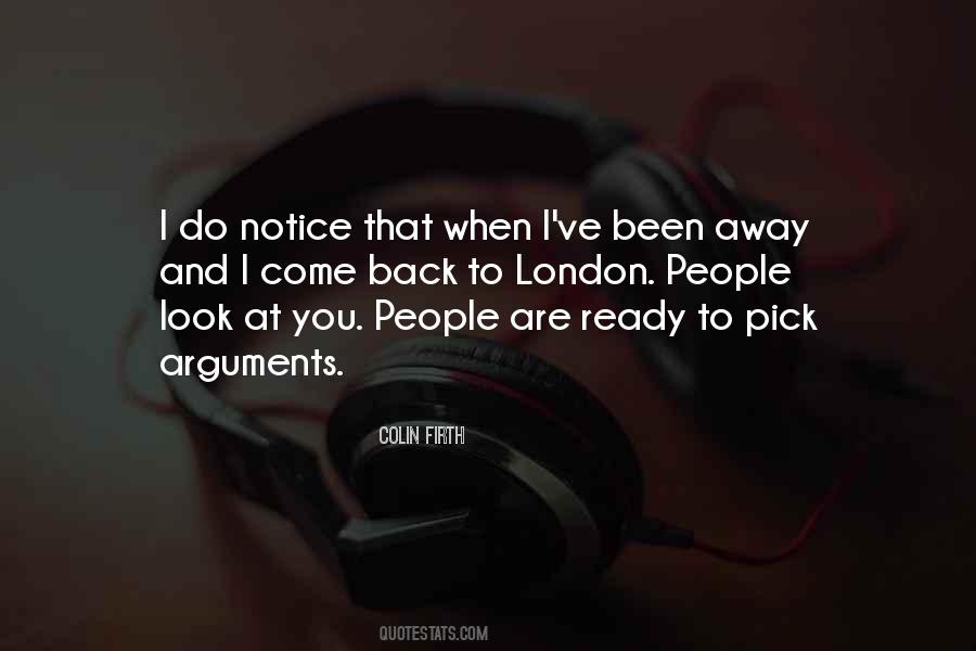When I Look Away Quotes #1227509