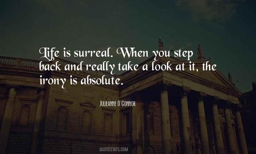 Take A Step Back Quotes #105669