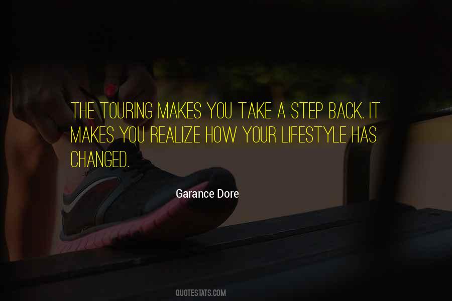 Take A Step Back Quotes #1230690